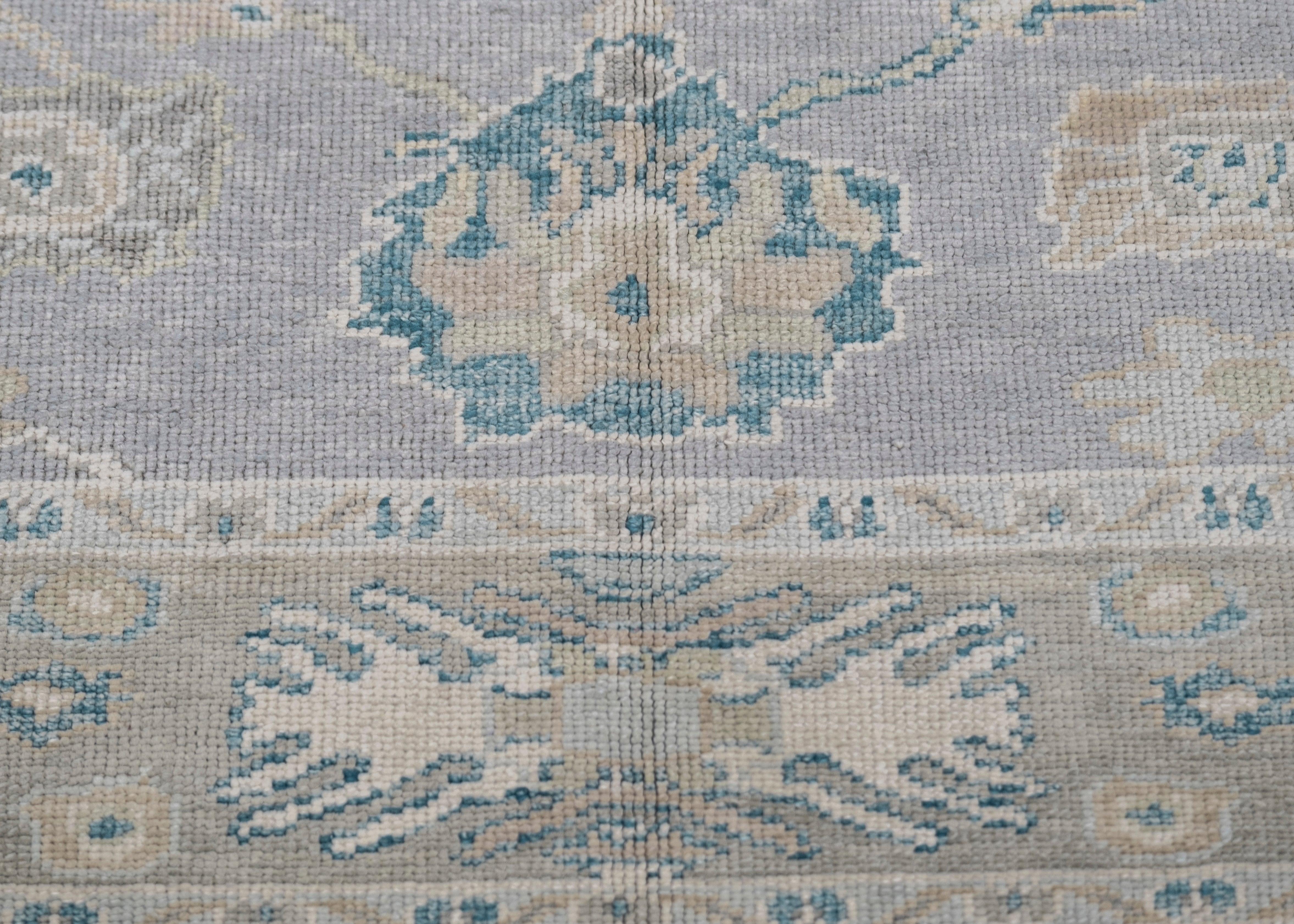 Türkischer Oushak-Teppich Oriental Handmade 5'1