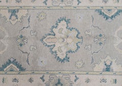 Turkish Oushak Rug Oriental Handmade 5'2" x 7'5" #12152