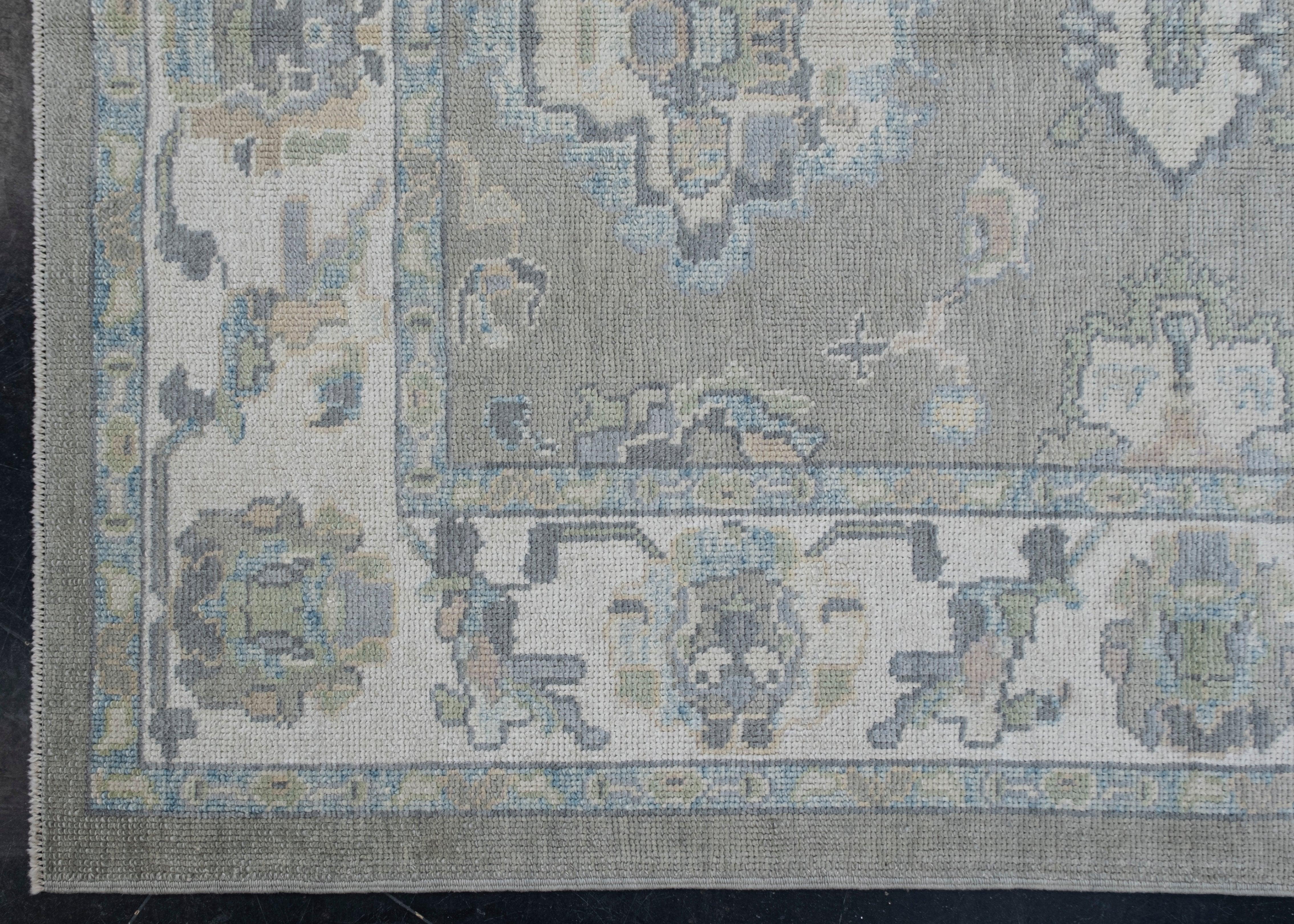 Türkischer Oushak-Teppich Oriental Handmade 5'3