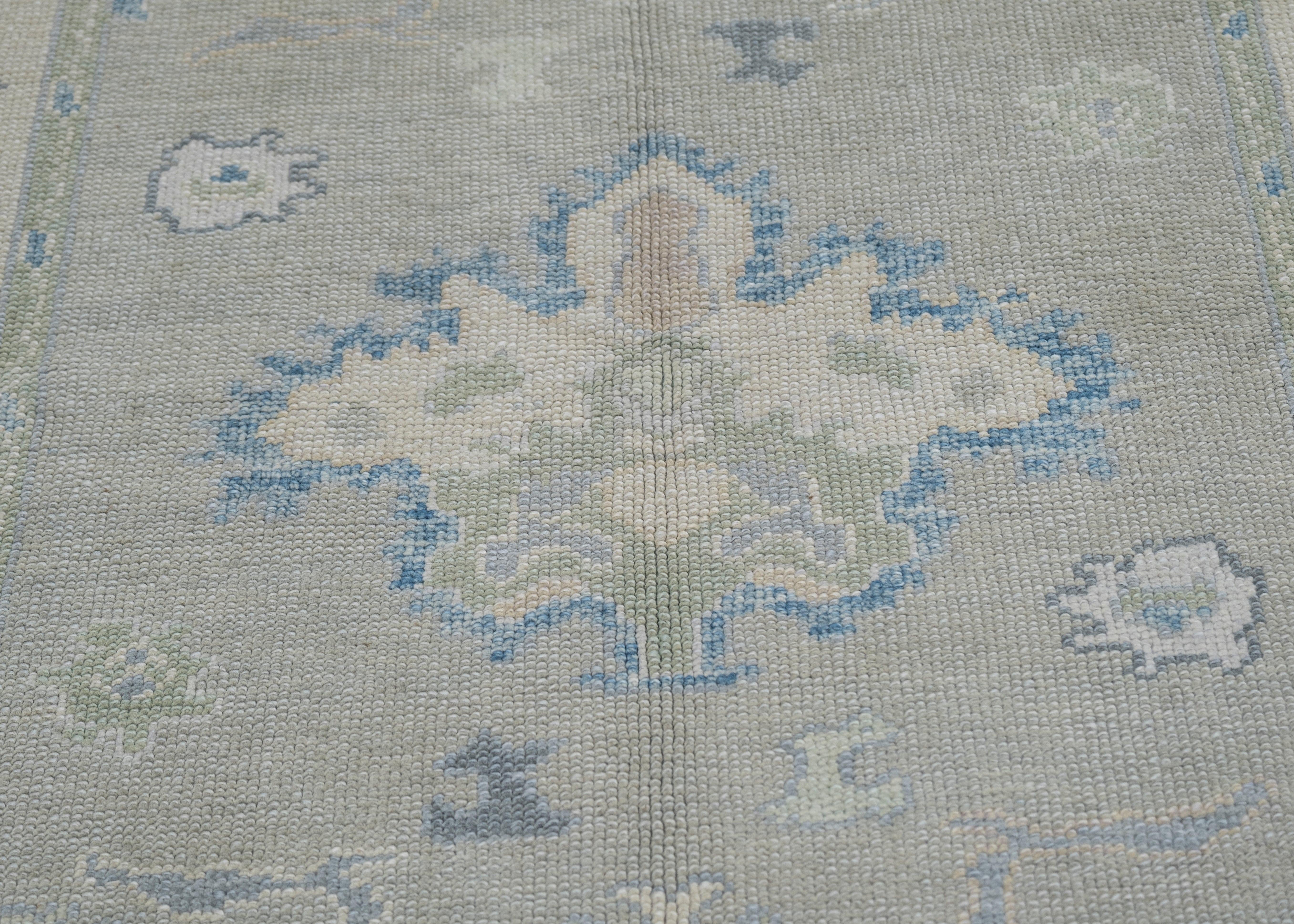 Turkish Oushak Rug Oriental Handmade 5'3