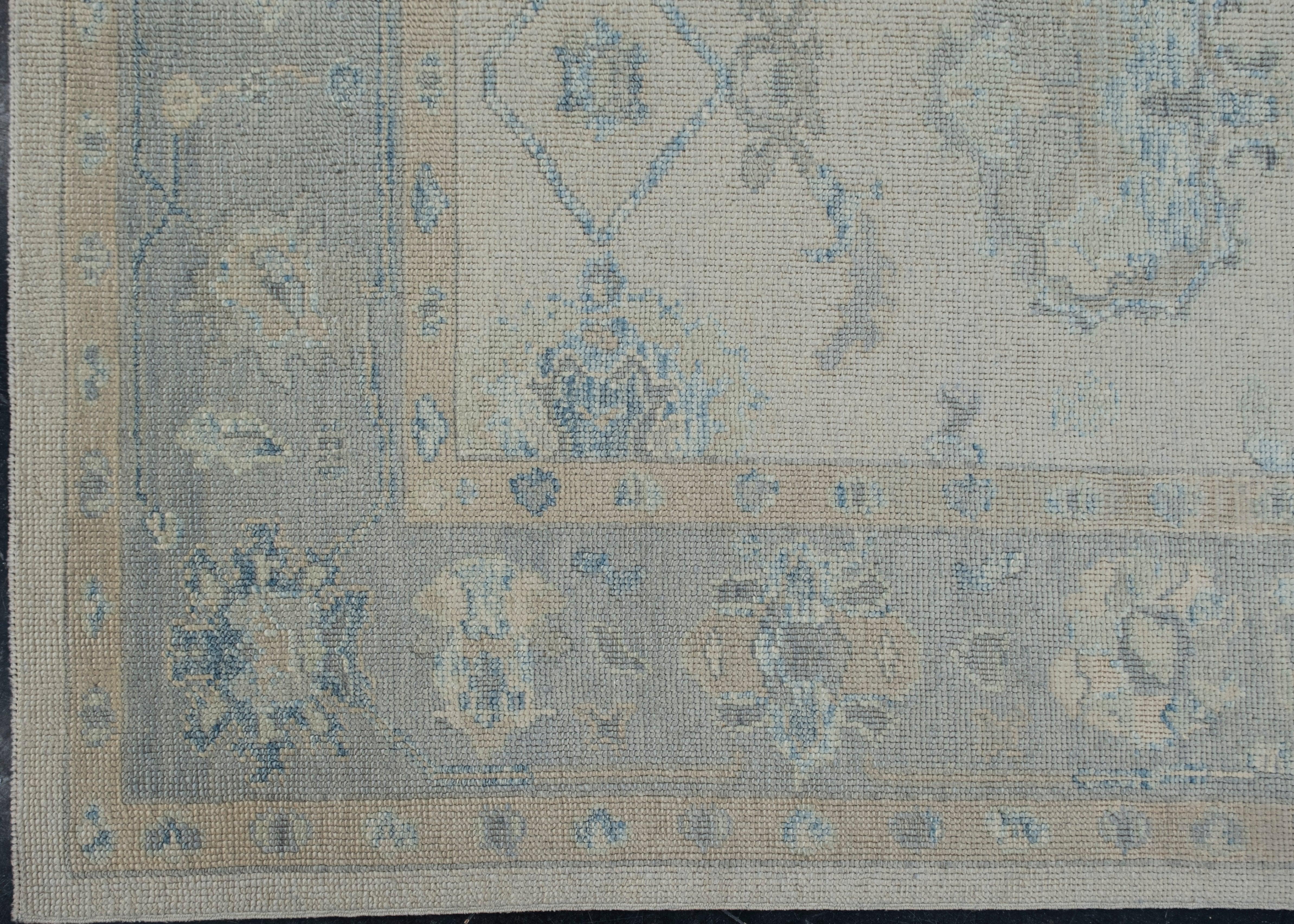 Türkischer Oushak-Teppich Oriental Handmade 5'3
