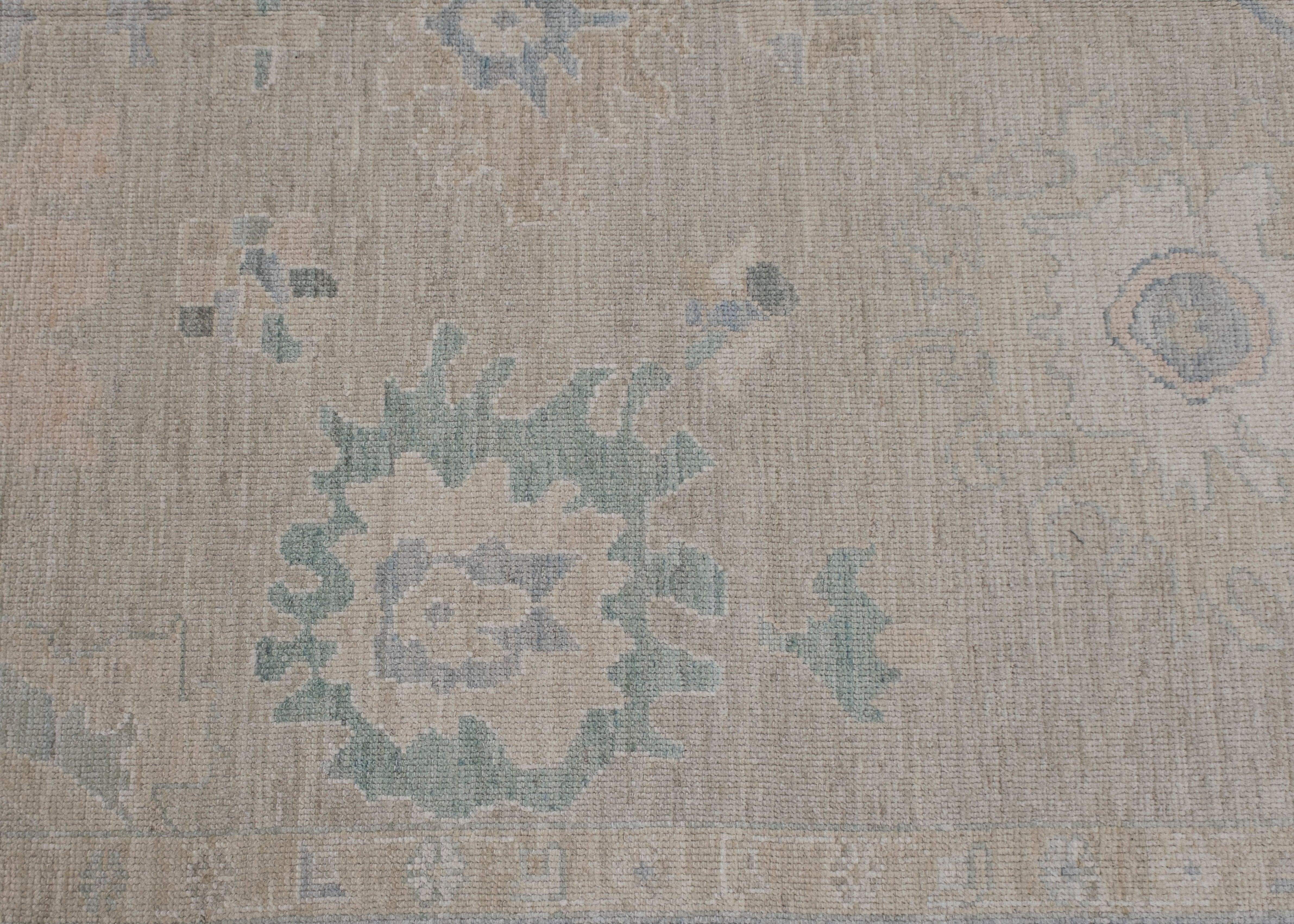 Turkish Oushak Rug Oriental Handmade 8'2