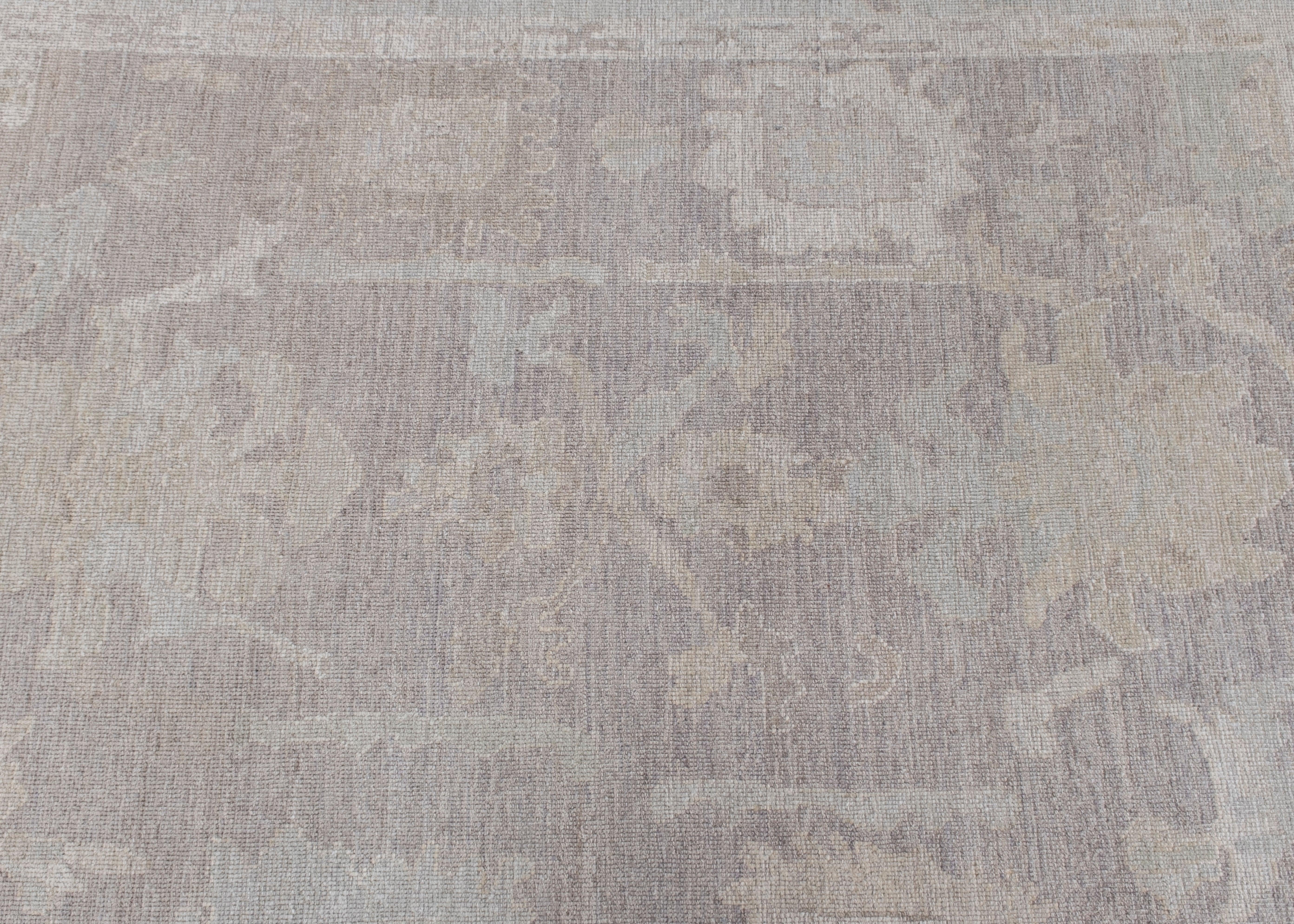 Turkish Oushak Rug Oriental Handmade 8'3