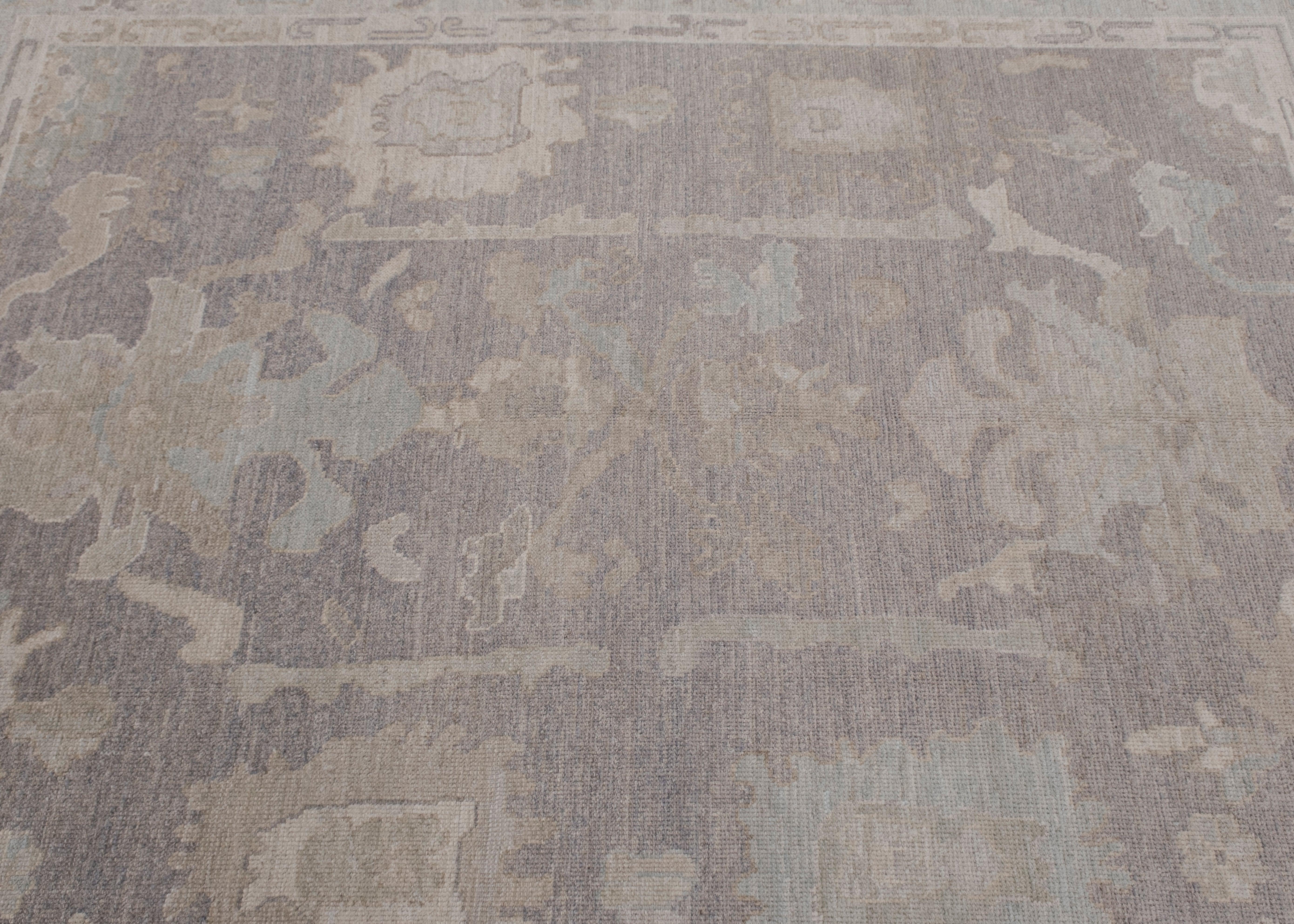 Turkish Oushak Rug Oriental Handmade 8'6