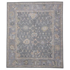 Turkish Oushak Rug Oriental Handmade 8
7" x 10
 #11902