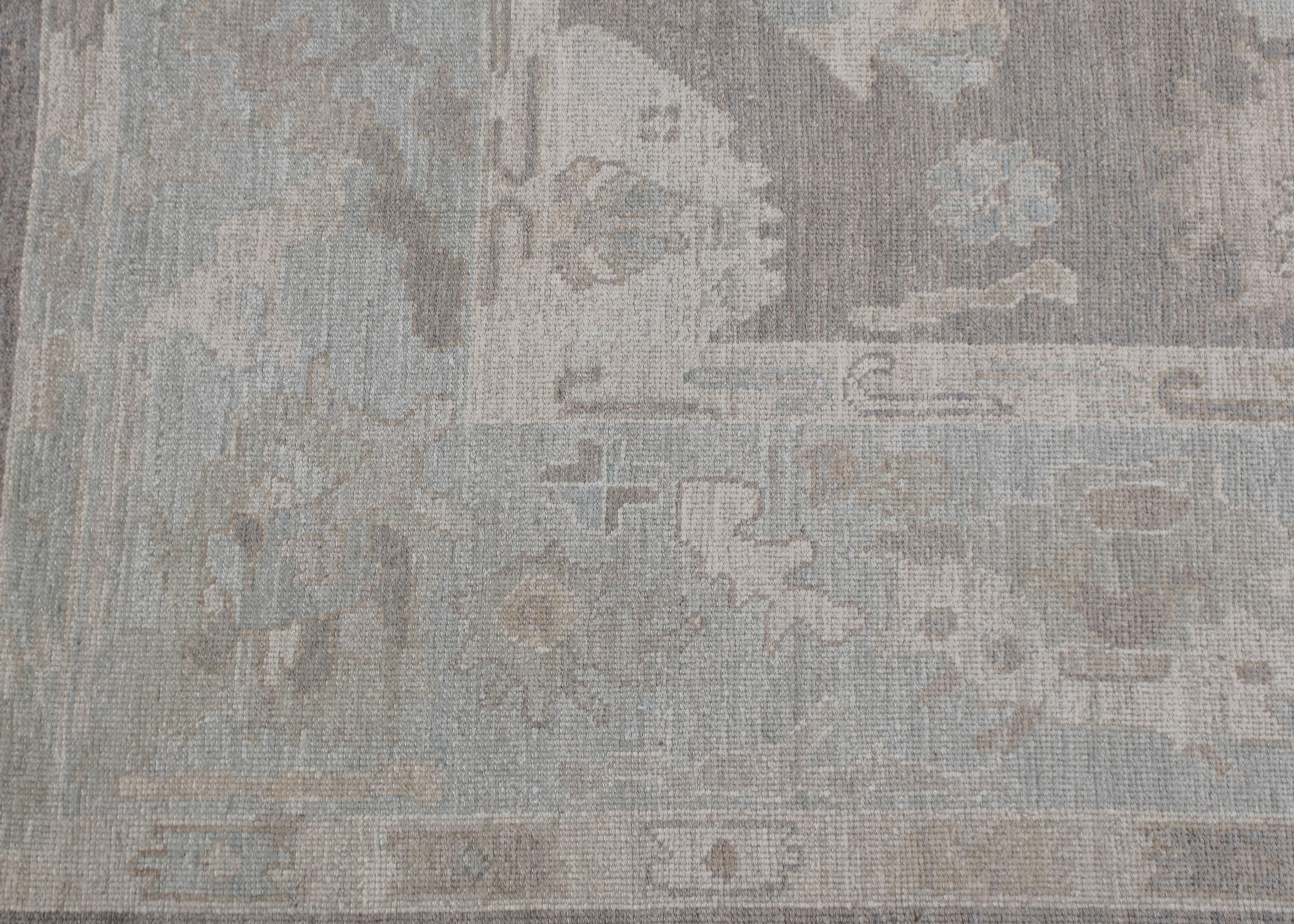 Türkischer Oushak Teppich Oriental Handmade 9'5