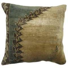 Turkish Oushak Rug Pillow