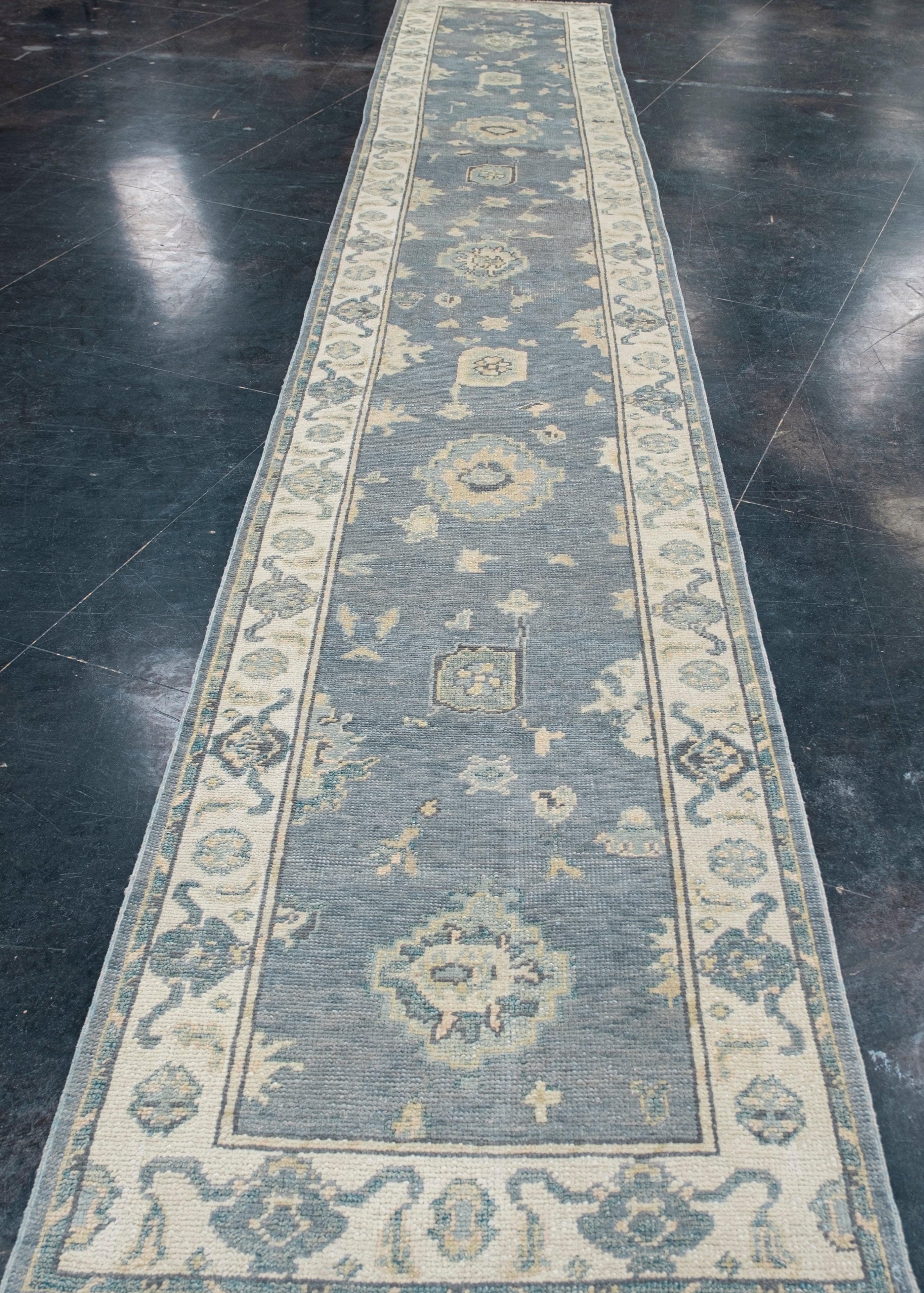 Turco Tappeto turco Oushak Runner 2'10