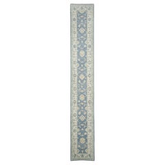 Tapis turc Oushak 2'10" x 18'6" n° 7979