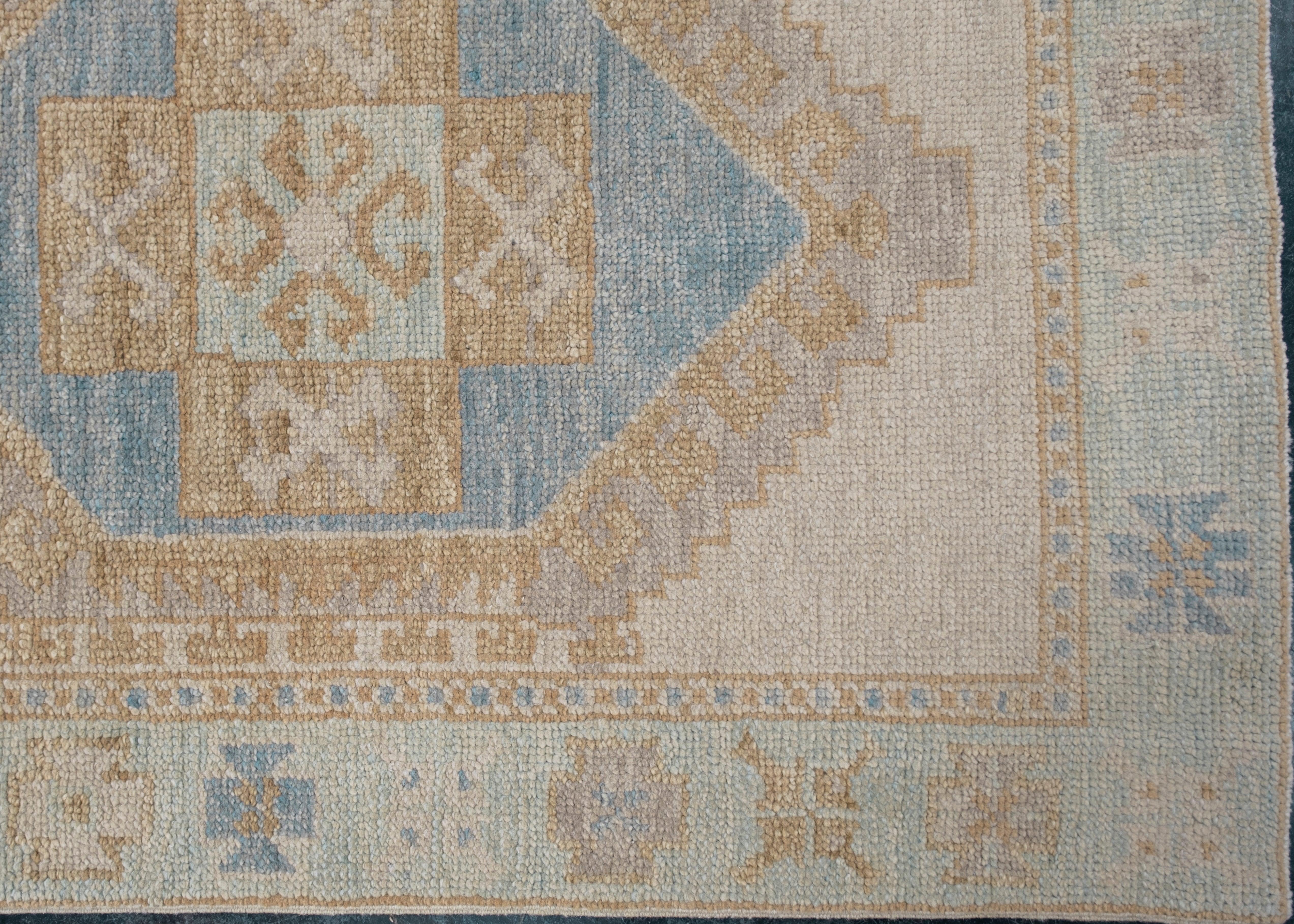 Oushak Rugs Oriental Hand Knots Rugs Turkish Oushak 8'11