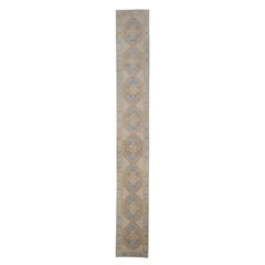 Türkischer Oushak-Teppich-Läufer 2'10" x 21'2" #6107