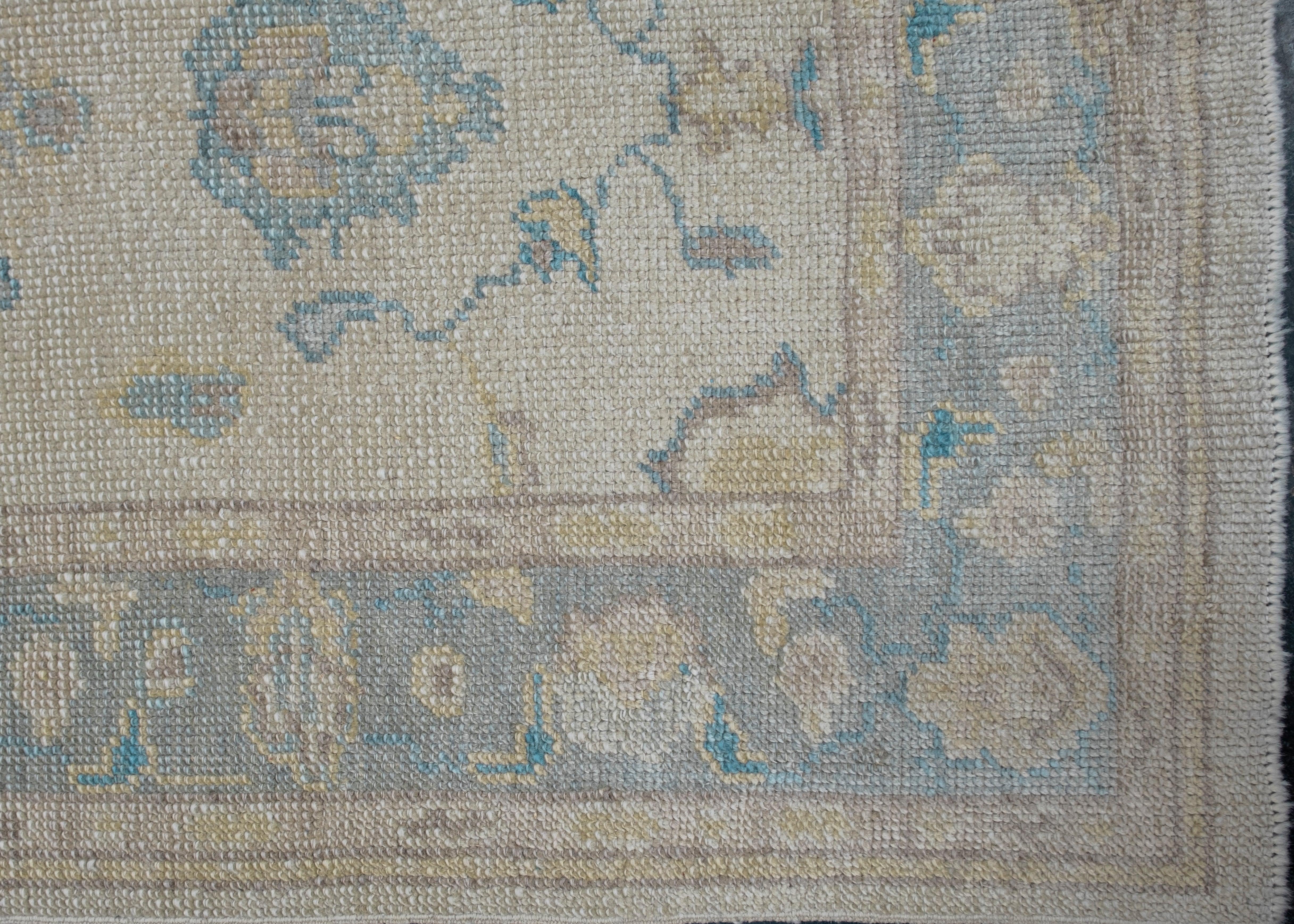 Oushak Rugs Oriental Hand Knots Rugs Turkish Oushak 10'10