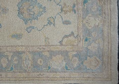 Turkish Oushak Rug Runner 2'11" x 17'1" #2334