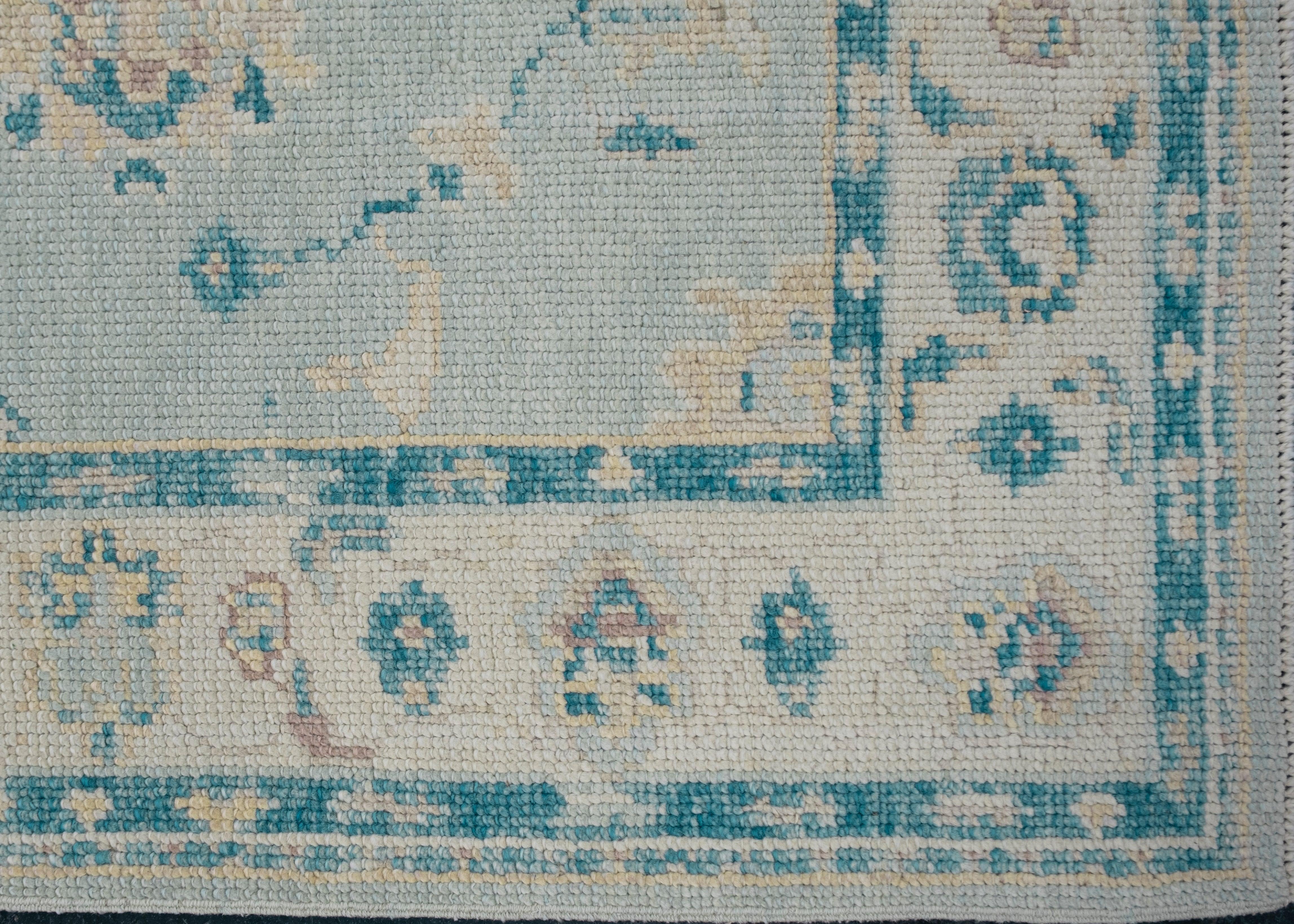 Oushak Rugs Oriental Hand Knots Rugs Turkish Oushak 2'9