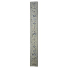 Tappeto Oushak turco Runner 2'9" x 22'3" #7691