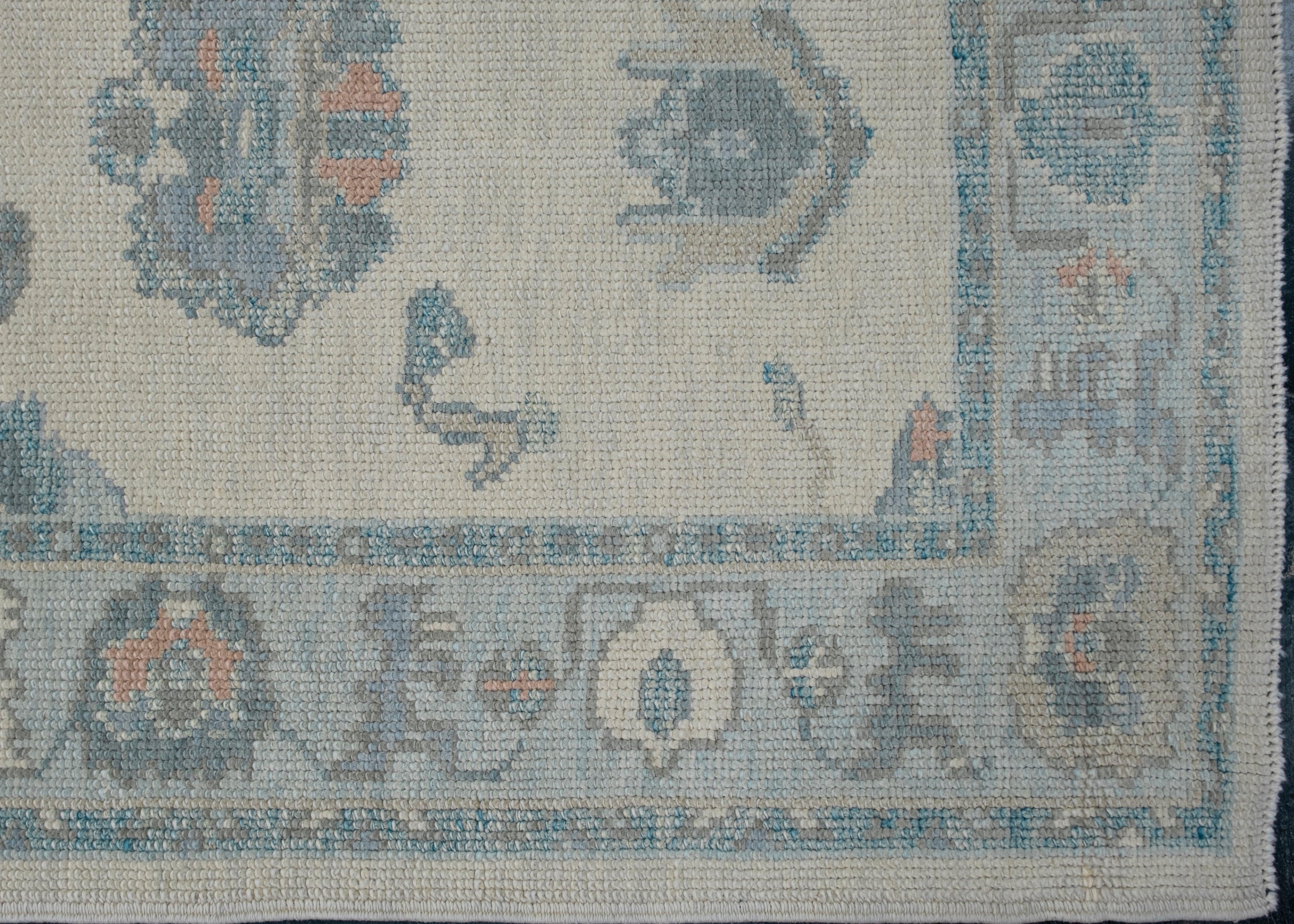 Oushak Rugs Oriental Hand Knoted Turkish Oushak 3' x 5'9