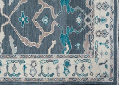 Turkish Oushak Rug Runner 3'2" x 21'5" #5592