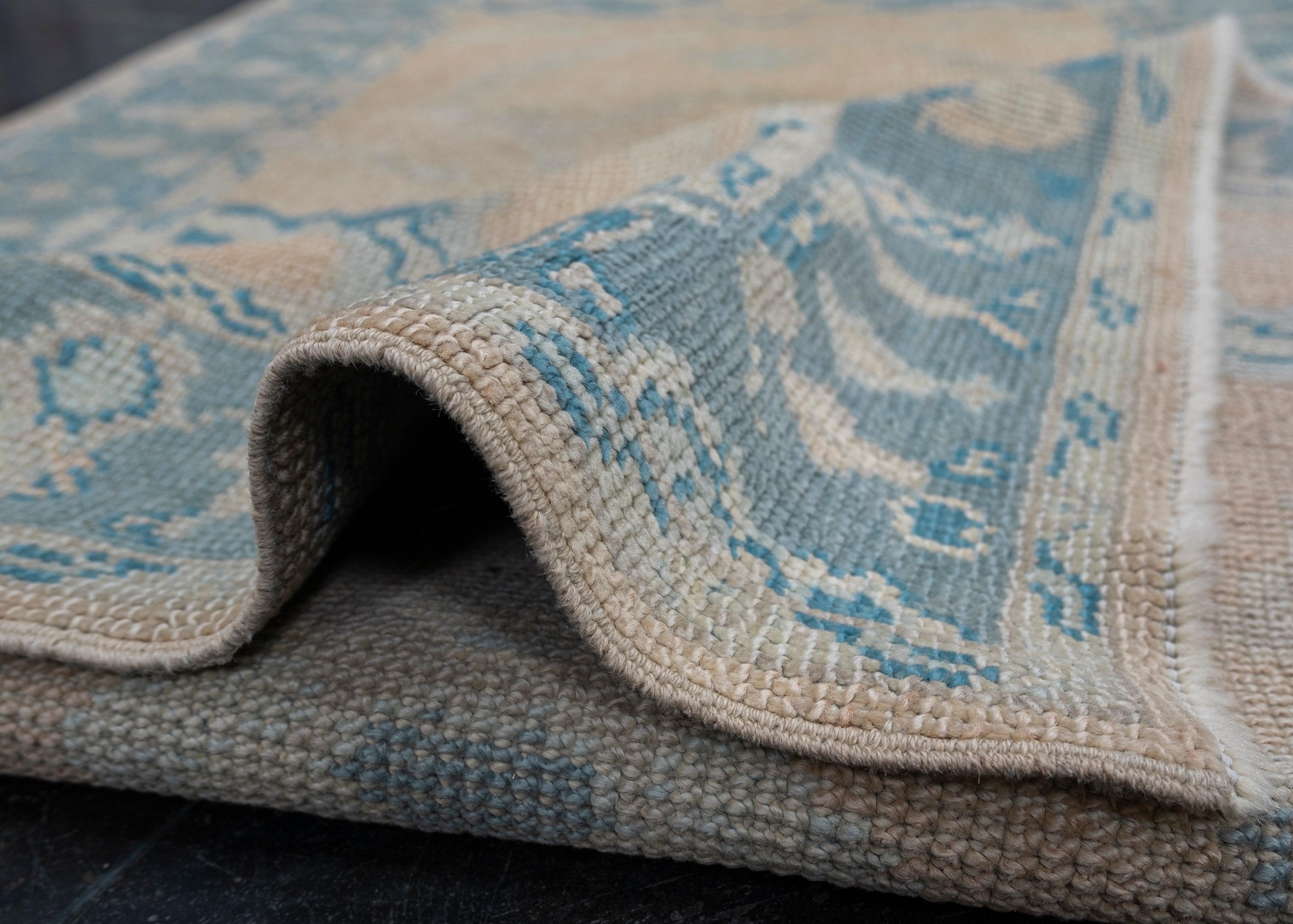 Turkish Oushak Rug Runner 3'2