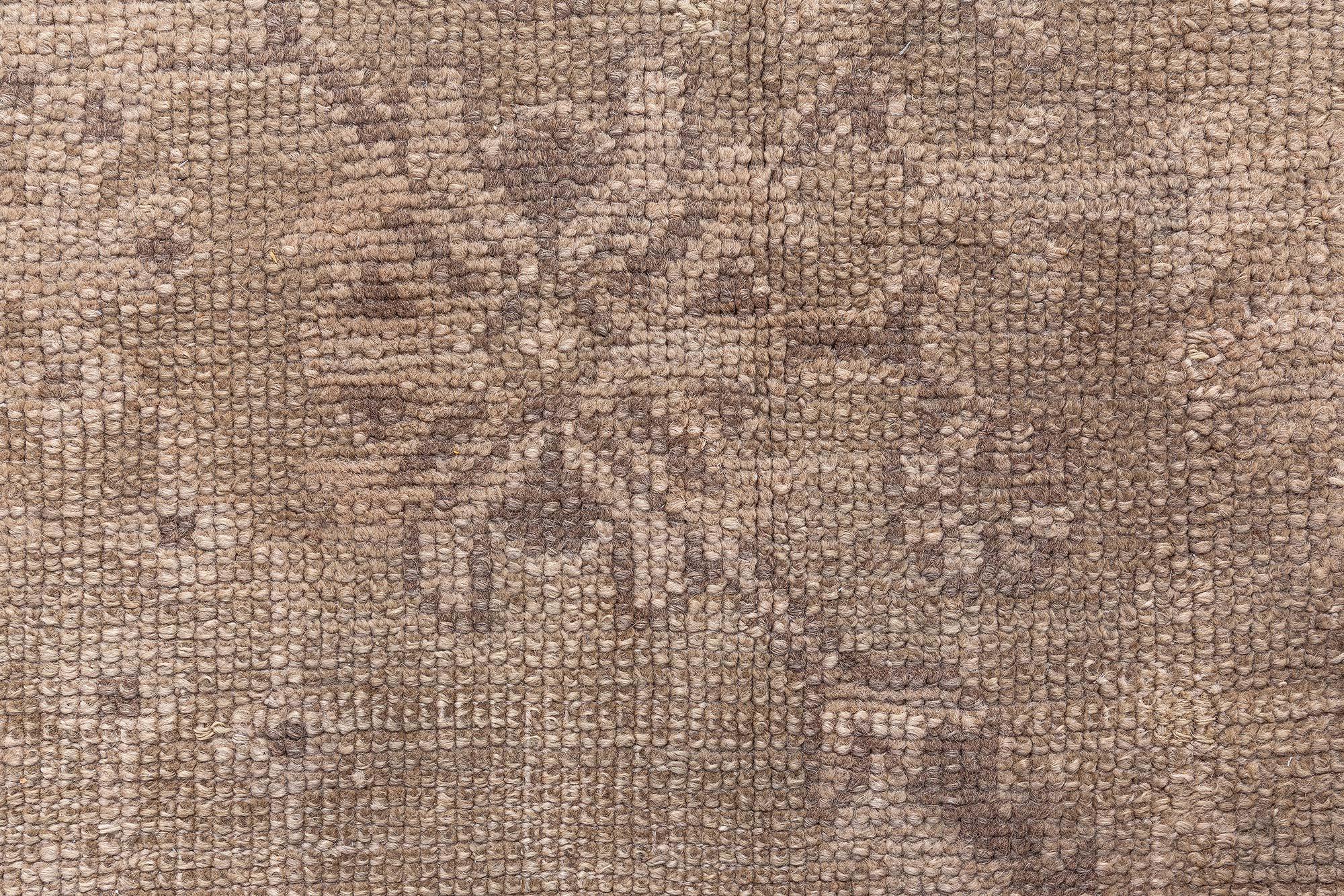 20ième siècle Tapis turc Oushak Doris Leslie Blau (taille ajustée) en vente
