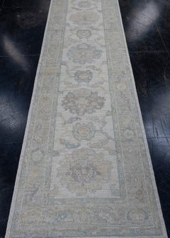 Turkish Oushak Runner Rug 2'10" x 10'1" #16282