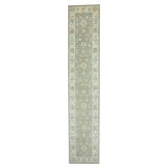 Turkish Oushak Runner Rug 2'10" x 14'1" #17919