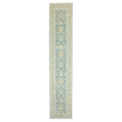 Turkish Oushak Runner Rug 2'10" x 14'3" #17809