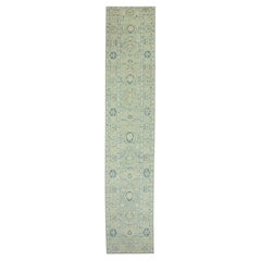 Turkish Oushak Runner Rug 2'10" x 14'4" #17877
