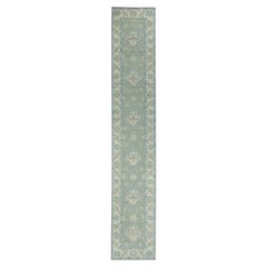 Turkish Oushak Runner Rug 2'10" x 16'1" #17746
