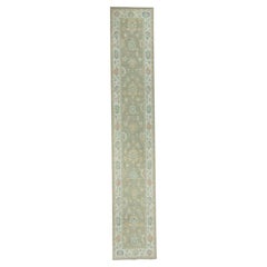 Turkish Oushak Runner Rug 2'10" x 16'3" #17821
