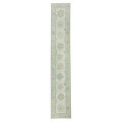 Turkish Oushak Runner Rug 2'10" x 16'6" #17301
