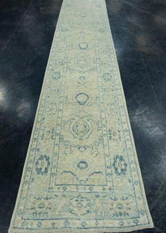 Turkish Oushak Runner Rug 2'10" x 16'6" #17908