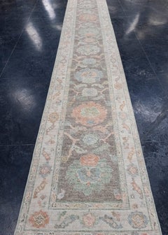 Turkish Oushak Runner Rug 2'10" x 22'5" #16219