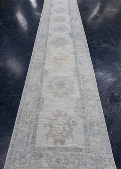 Turkish Oushak Runner Rug 2'10" x 22'6" #16419