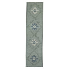 Turkish Oushak Runner Rug 2'11" x 11'2" #18100