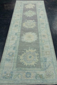 Turkish Oushak Runner Rug 2'11" x 8'7" #17458