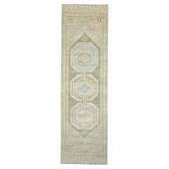 Tappeto turco Oushak da corridoio 66 cm x 300 cm #17488