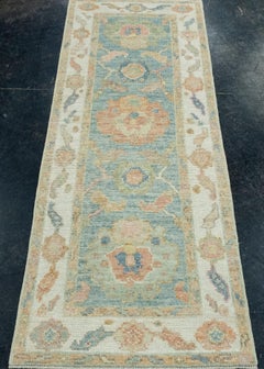 Turkish Oushak Runner Rug 2'2" x 5'8" #17388