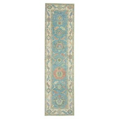 Turkish Oushak Runner Rug 2'2" x 8'3" #17166