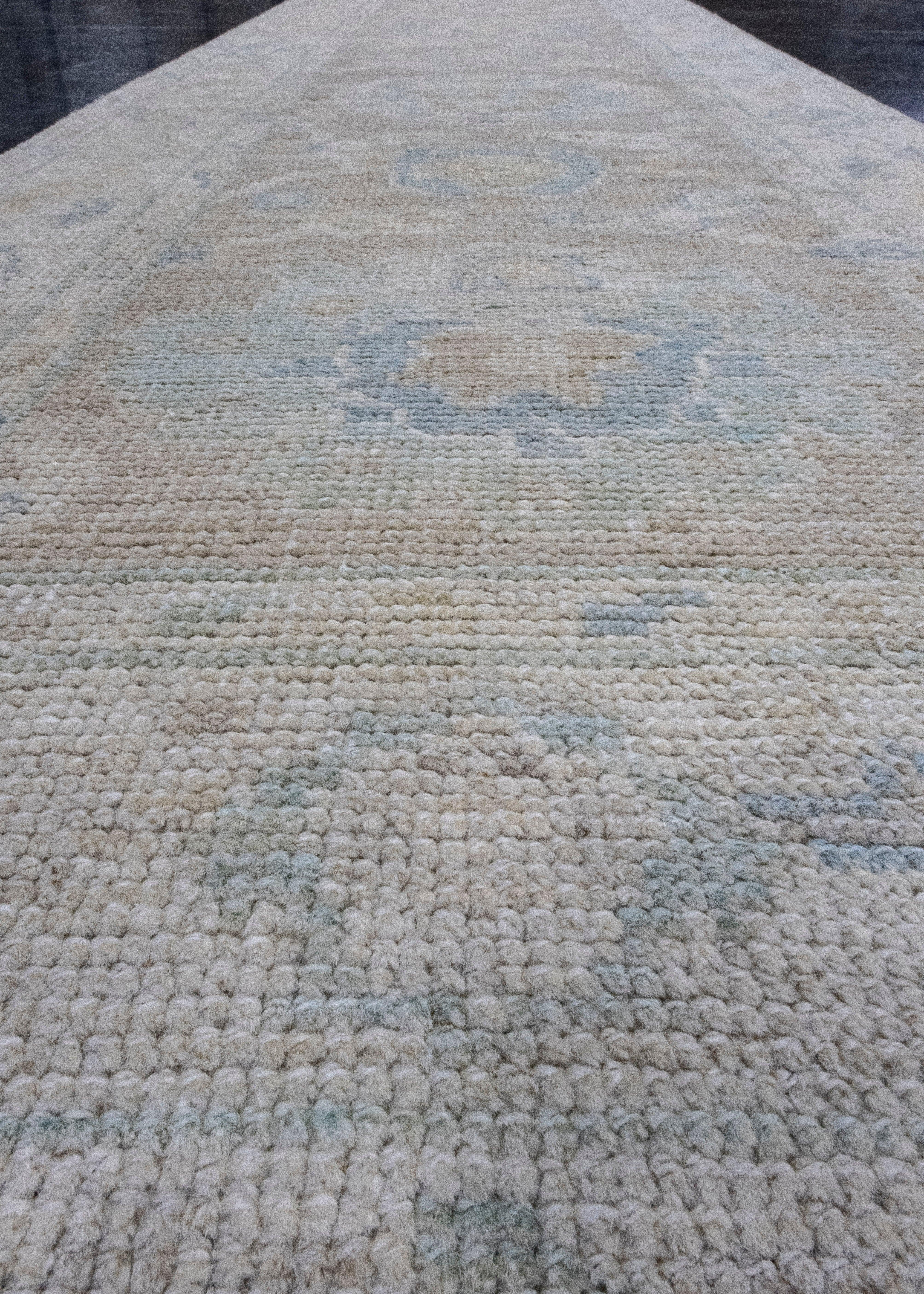 Tappeto Oushak Runner Turco 2'3