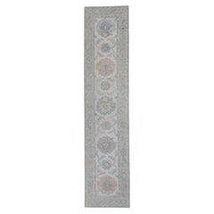 Türkischer Oushak-Läufer 2'3" x 10'2" #16193