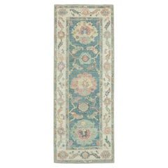 Tappeto turco Oushak da corridoio 70 cm x 178 cm #17262