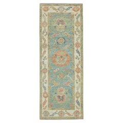 Turkish Oushak Runner Rug 2'3" x 5'11" #17231