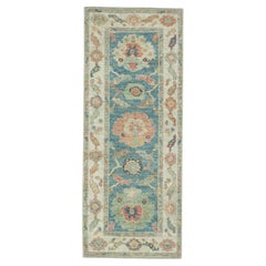 Turkish Oushak Runner Rug 2'3" x 5'8" #17239