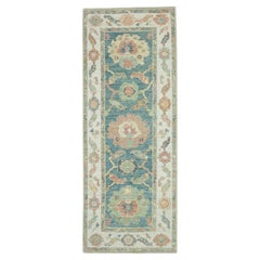 Turkish Oushak Runner Rug 2'3" x 5'9" #17297