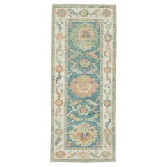 Turkish Oushak Runner Rug 2'4" x 5'8" #17449
