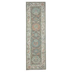 Turkish Oushak Runner Rug 2'4" x 7'10" #17550