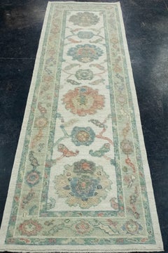 Turkish Oushak Runner Rug 2'5" x 8' #17401