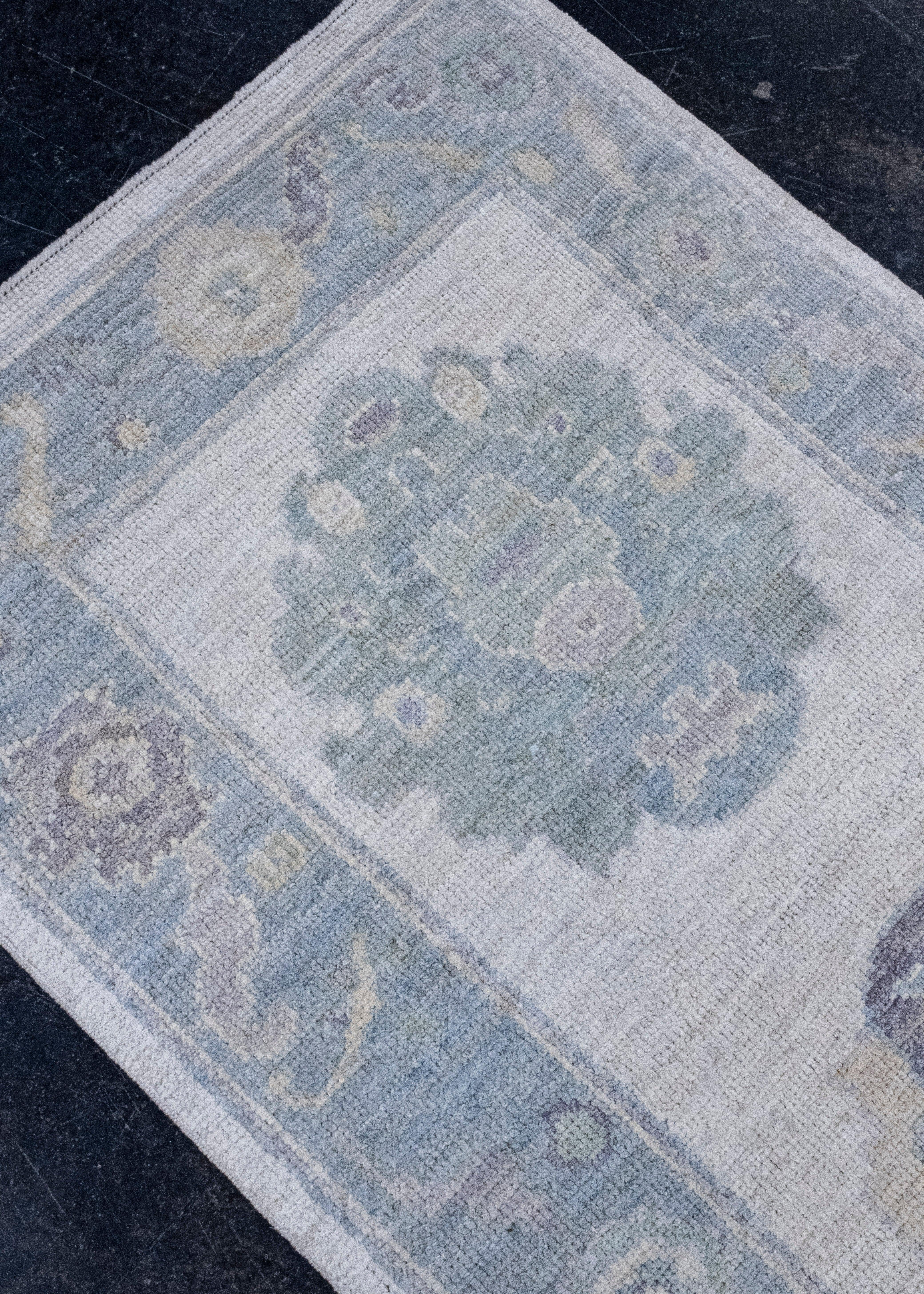 Lana Tappeto Oushak Runner Turco 2'8