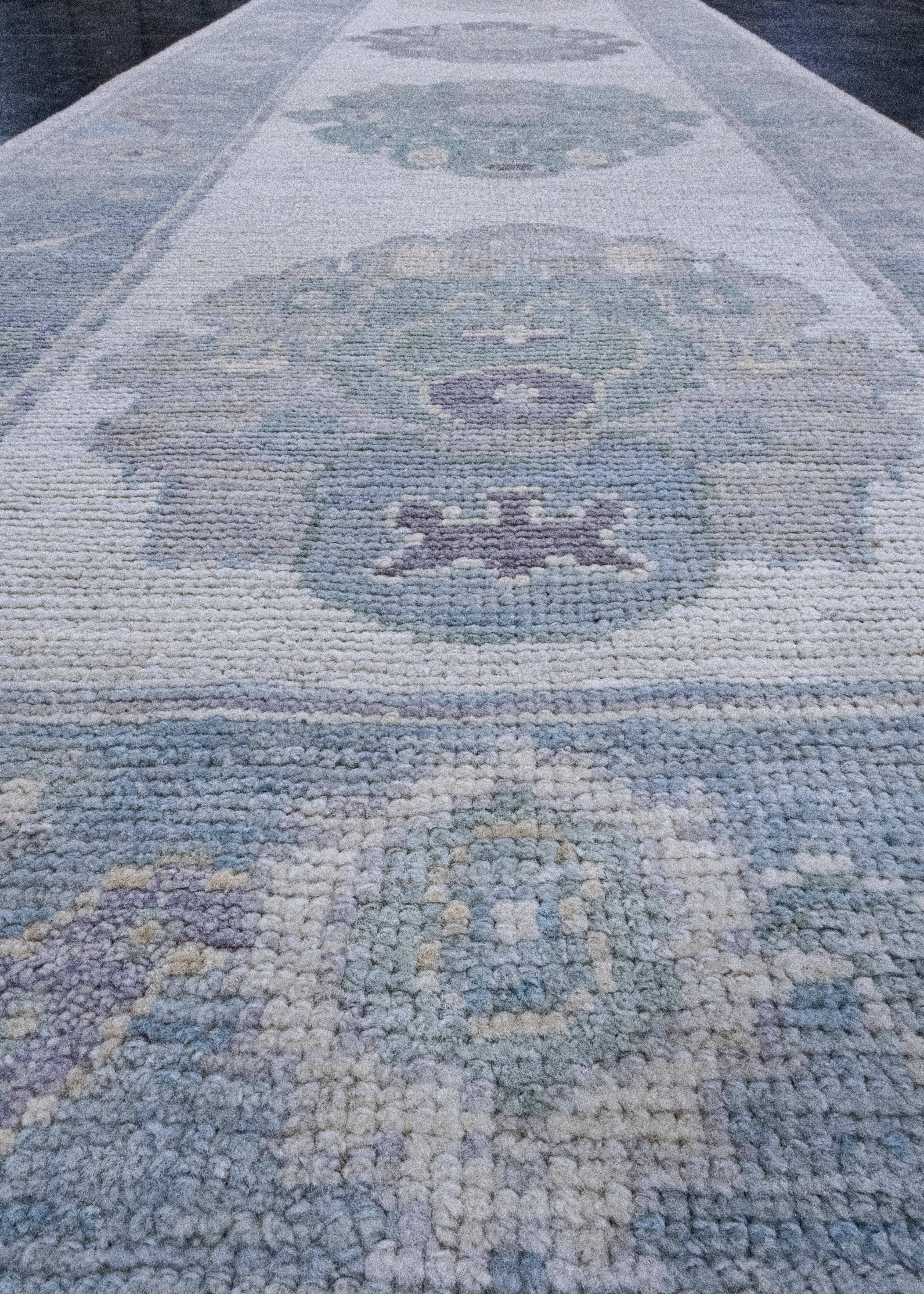 Tappeto Oushak Runner Turco 2'8
