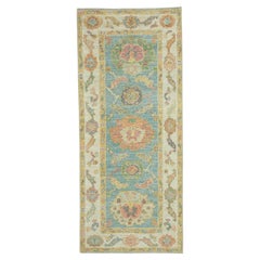 Turkish Oushak Runner Rug 2'8" x 6'2" #17423
